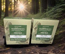 Bath and Body Works EUCALYPTUS SPEARMINT Wallflowers Fragrance Refill 4 Bulbs