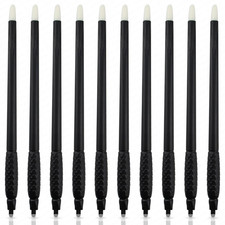 10PCS Disposable Microblading Eyebrow Pen Nano Blade Tattoo Hand Tool with Pig
