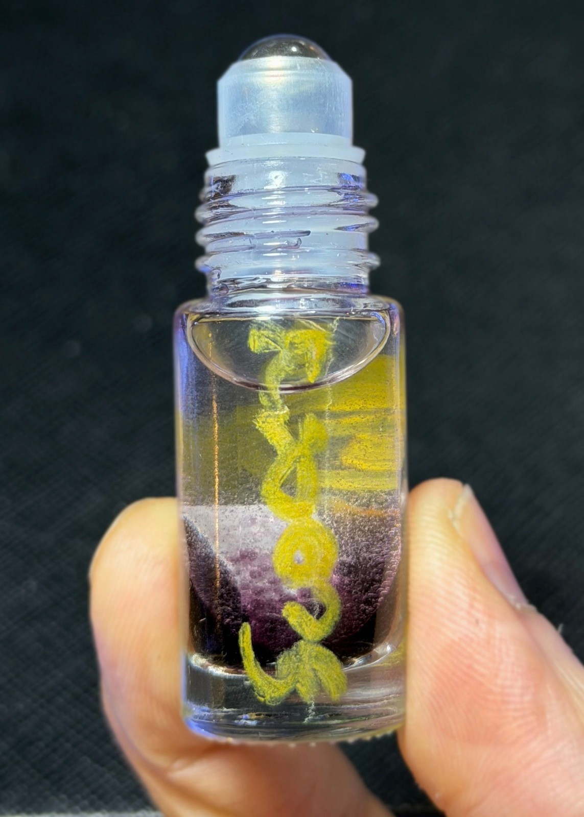 Hauntheart Amethyst Phrai Lhong Oil Powerful Love & Enchantment Magic Arjarn O