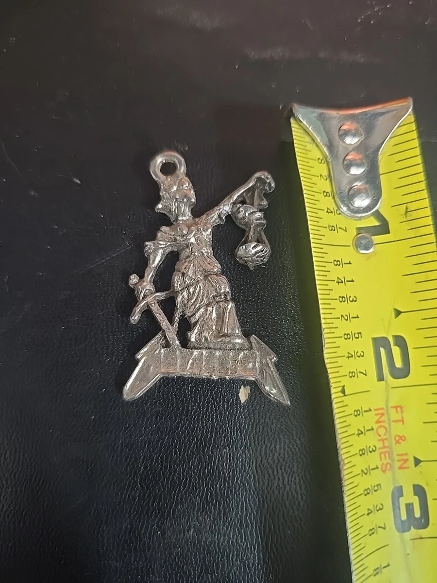 METALLICA VINTAGE RARE PENDANT RARO PENDENTE CIONDOLO IN
