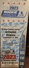 2023 UDA NHL Auto Rookie Showcase Signed Canvas Ticket -Connor Bedard, Carlsson. — photo 7
