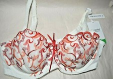 NWT Panache 5031 Rosa underwire balconette bra - 32DD Ivory