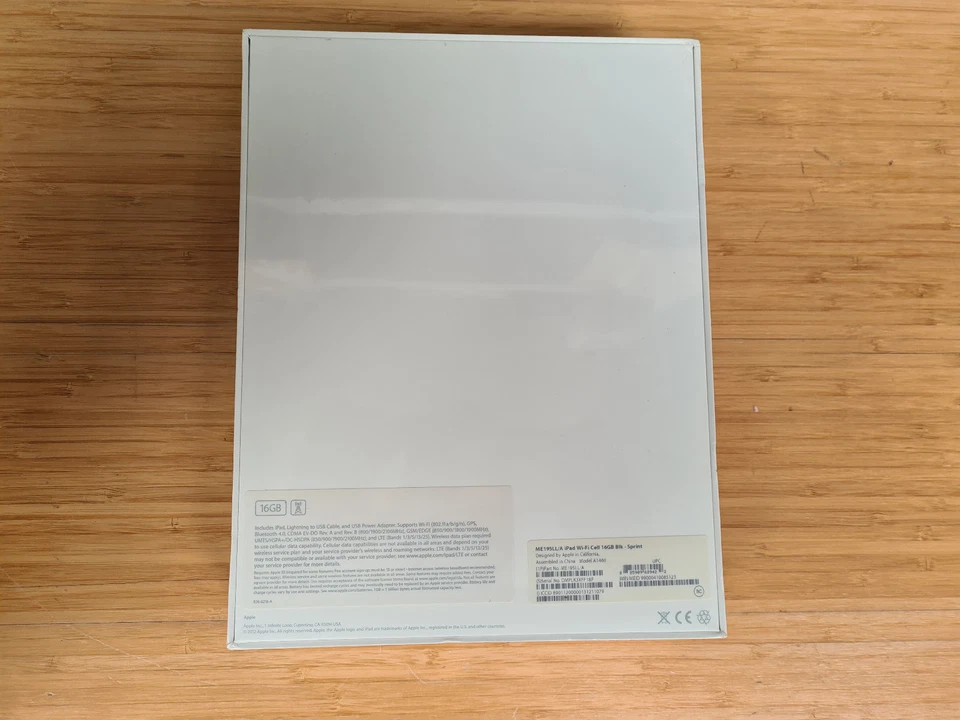 Apple iPad 4Th Gen 16GB WiFi/Cell Sprint ME195LL/A A1450 New Sealed! - Image 2 of 4