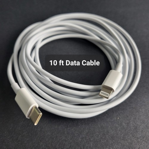 Upgraded iphone 20W Rapid Charge USB-C Wall adapter + C-L Data Cable 1/2/3 meter - Picture 14 of 16