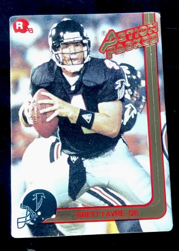 1991 Brett Favre Action Packed RC Rookie 21 Green Bay Packers Atlanta 