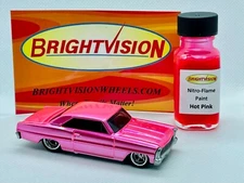Brightvision HOT PINK Nitro-Flame LARGE 2oz Redline Restoration and Custom Paint