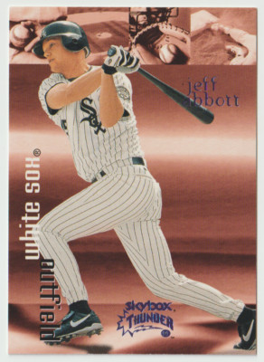 1999 SkyBox Thunder Rant #13 Jeff Abbott - Chicago White Sox