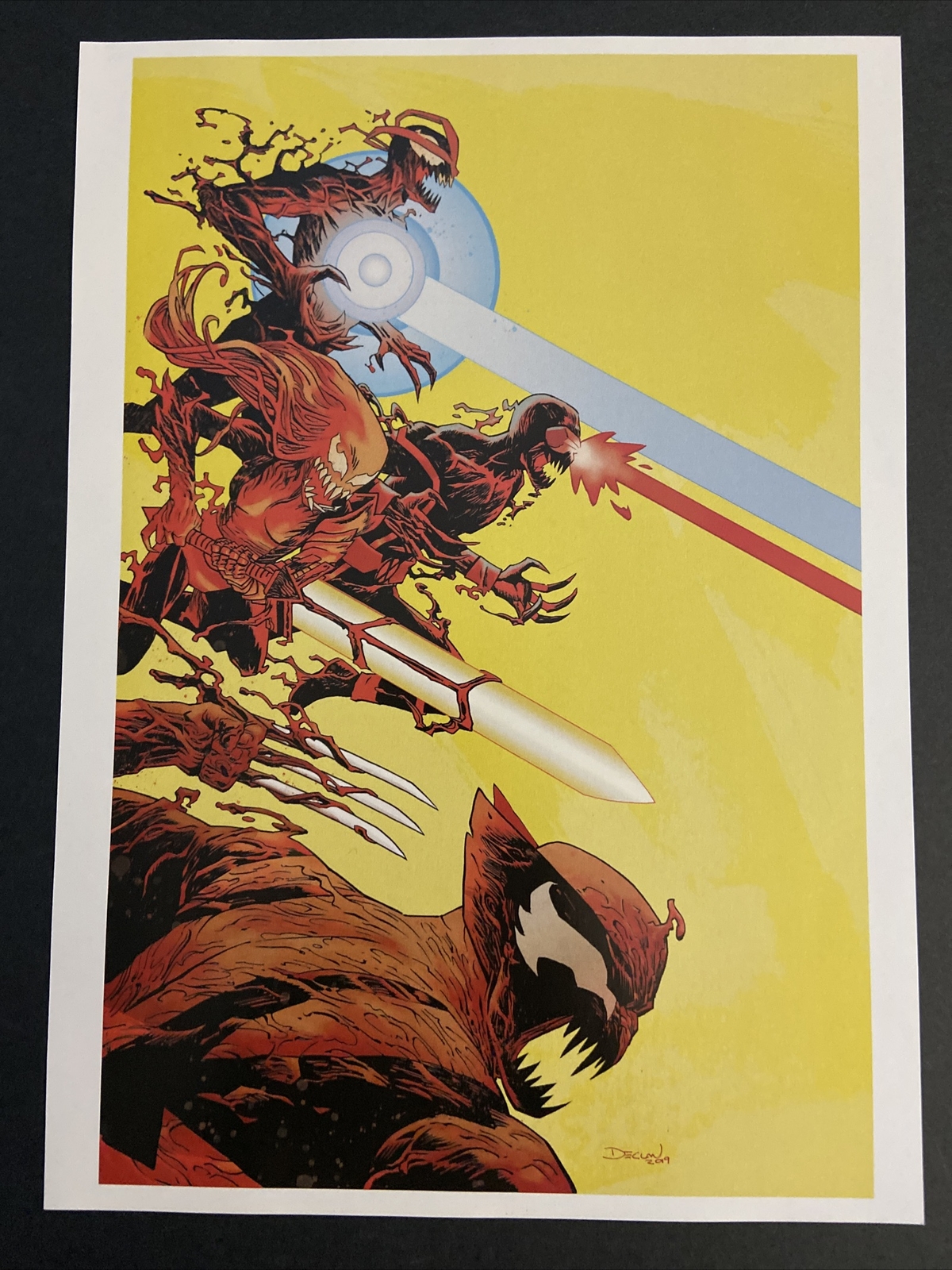 Uncanny X-Men #21 Carnagized Variant Cover - 8x11 Marvel Comic Poster by Declan Shalvey - Limited Edition Collectible Art