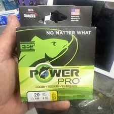 Power Pro Braided Line 20lb 150 Yards Hi-Vis Yellow (Free Shipping within US)