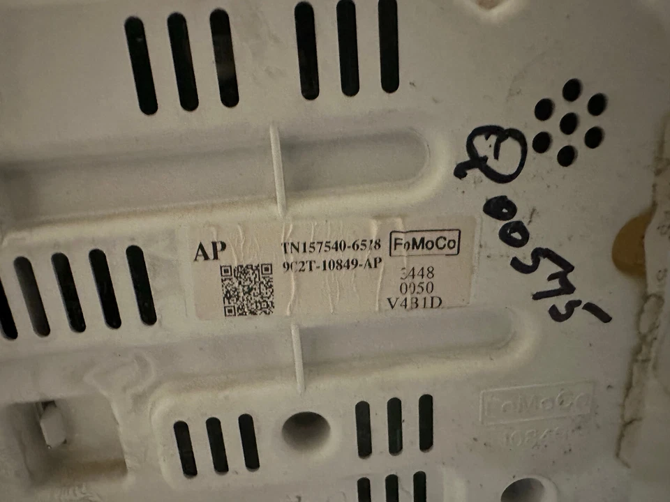 Painel de instrumentos velocímetro 09 Ford E150/E250/E350 medidores de van 141.091 milhas - Imagem 3 de 3