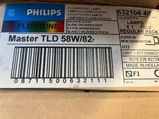 Image of 1X Philips Fluorescent Lamp T8 58W / 82 Warm White Deluxe Fluorescent Tube