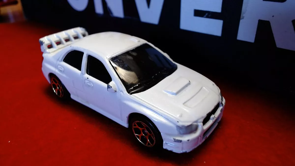 Majorette Subaru Impreza WRC White 1:57 Scale