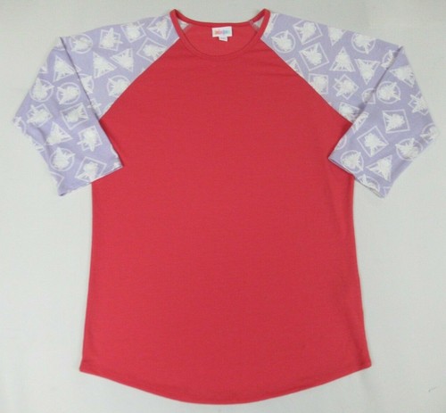 LULAROE DISNEY MUPPETS KERMIT FROG PINK 