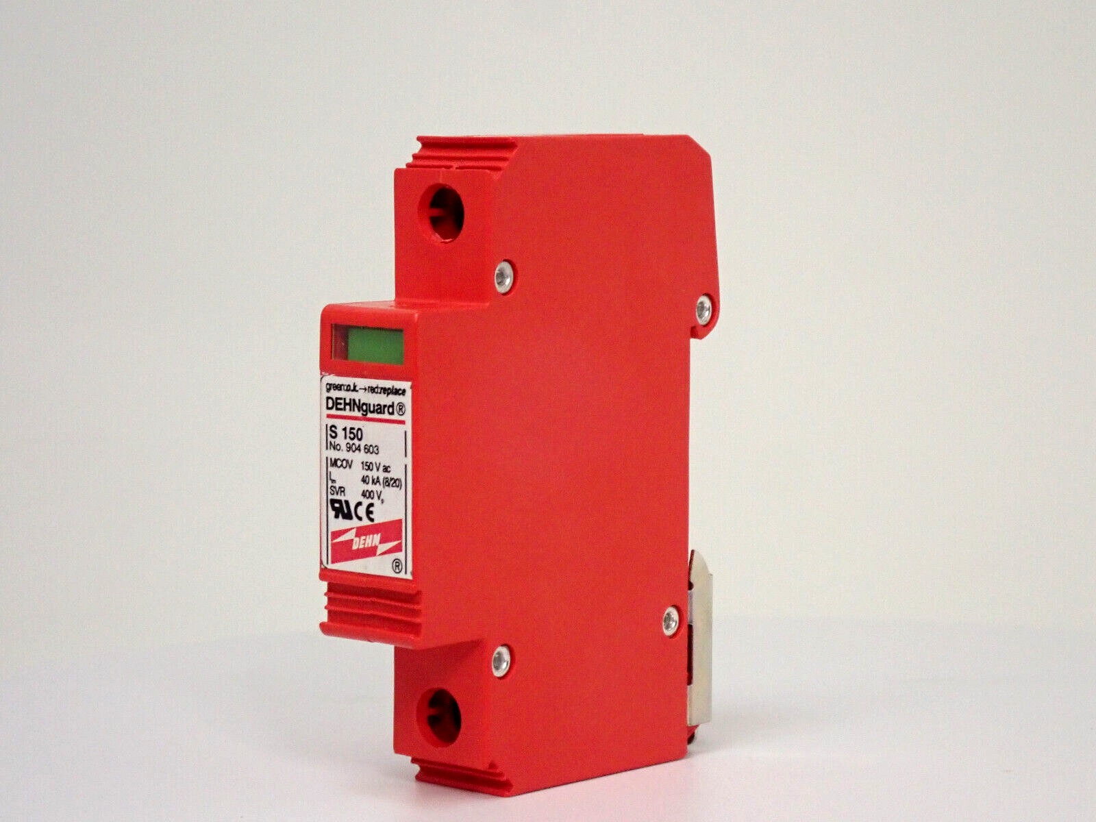 DEHN 904603 / 904-603 / 904 603 DEHNguard Single-Pole Surge 150 VAC 40Ka - S 150