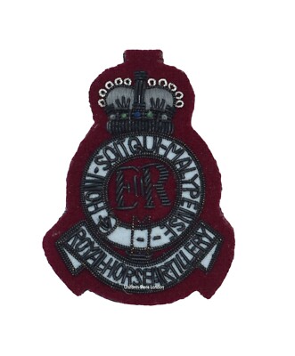 Cap Badge RHA 7 Para, Officer Cap Blackout Badge R2385 | eBay