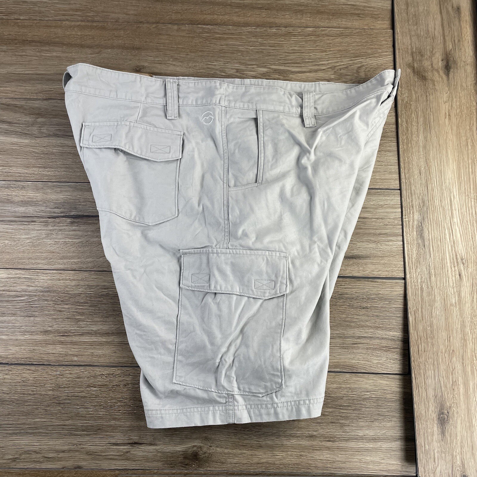 Magellan Outdoors Cargo Shorts 44 X 10 Khaki Mens Cot… Gem