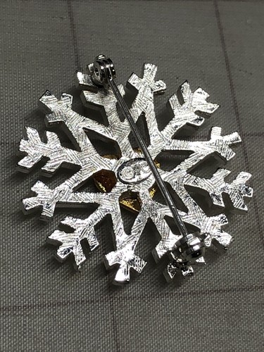 Alfileres de arco y copo de nieve Navidad, invierno, todos los días - B13 - Imagen 5 de 12