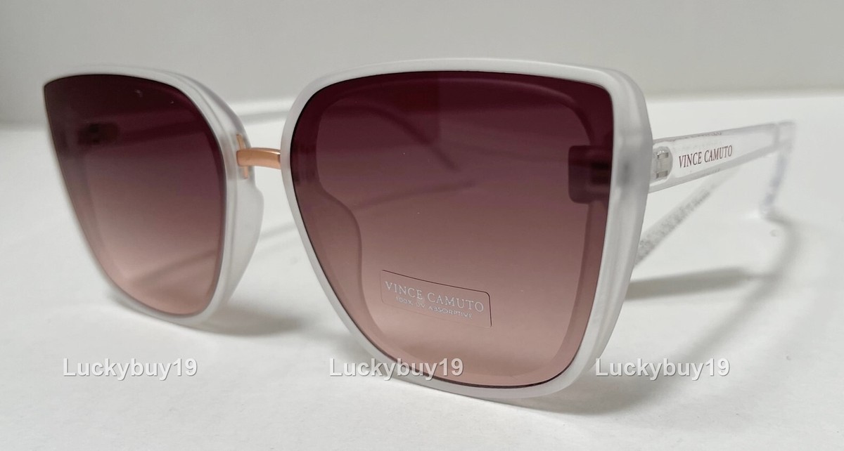 NWT Vince Camuto VC975 Brown Clear Authentic Women  display picture 1