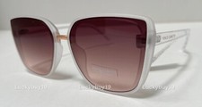 NWT Vince Camuto VC975 Brown Clear Authentic Women Sunglasses /1130/ NEW