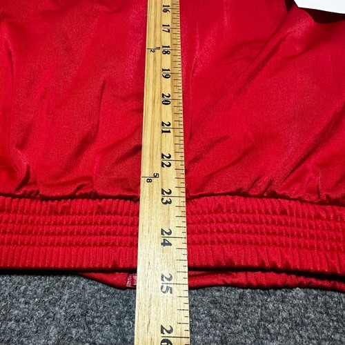 Kelme Jacket Mens Medium Red Mock Neck Full Zip Training Team America Soccer - Picture 6 of 11