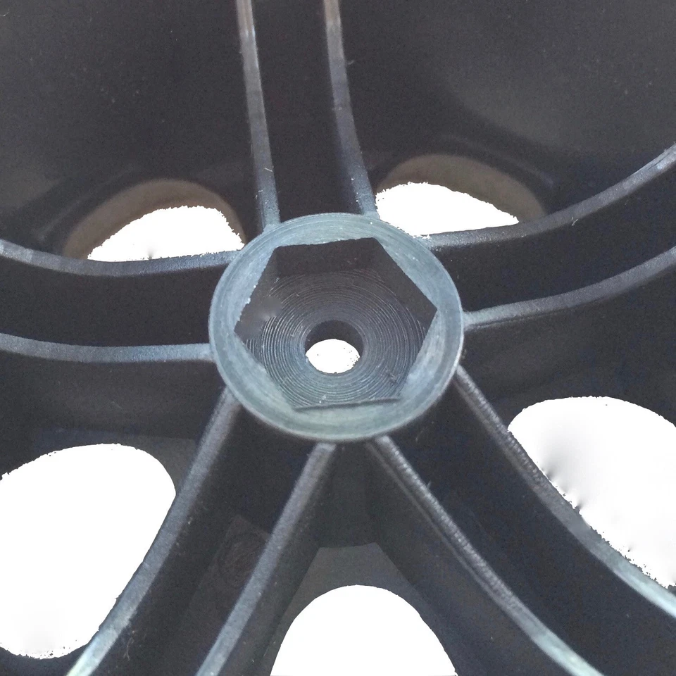 Truggy Reifen Felgenset REVIL Street 5-Lochfelge titanium 1:10 4er Set partCore - Bild 4 von 4