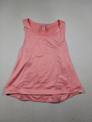 RBX Large Pink Sleeveless Women's Top Blouse Shirt