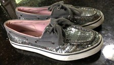 arizona jean size 6.5 sequin slip ons