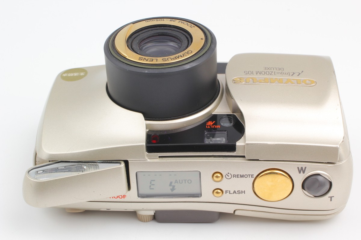 Exc+5] Olympus mju Zoom 105 Delux Point & Shoot Film Camera From