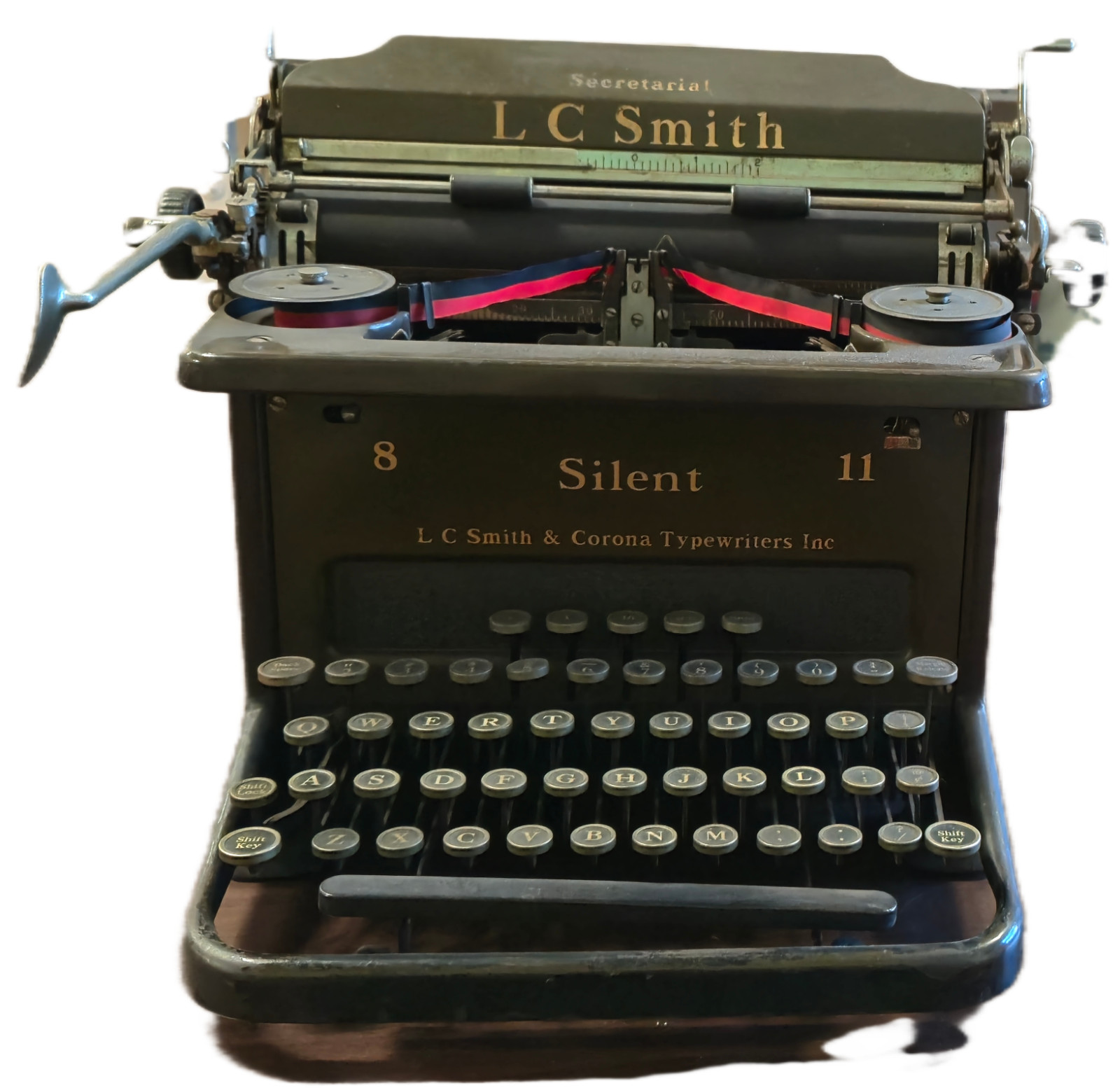 LC SMITH & CORONA SECRETARIAL TYPERWRITER