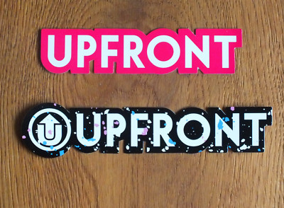 Upfront baseball caps snapbacks 2 stickers decals