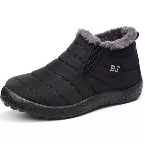 Scarpe Donna Invernali Stivali Scarponcini Pelo Tronchetti fashion Hot - Foto 11 di 20