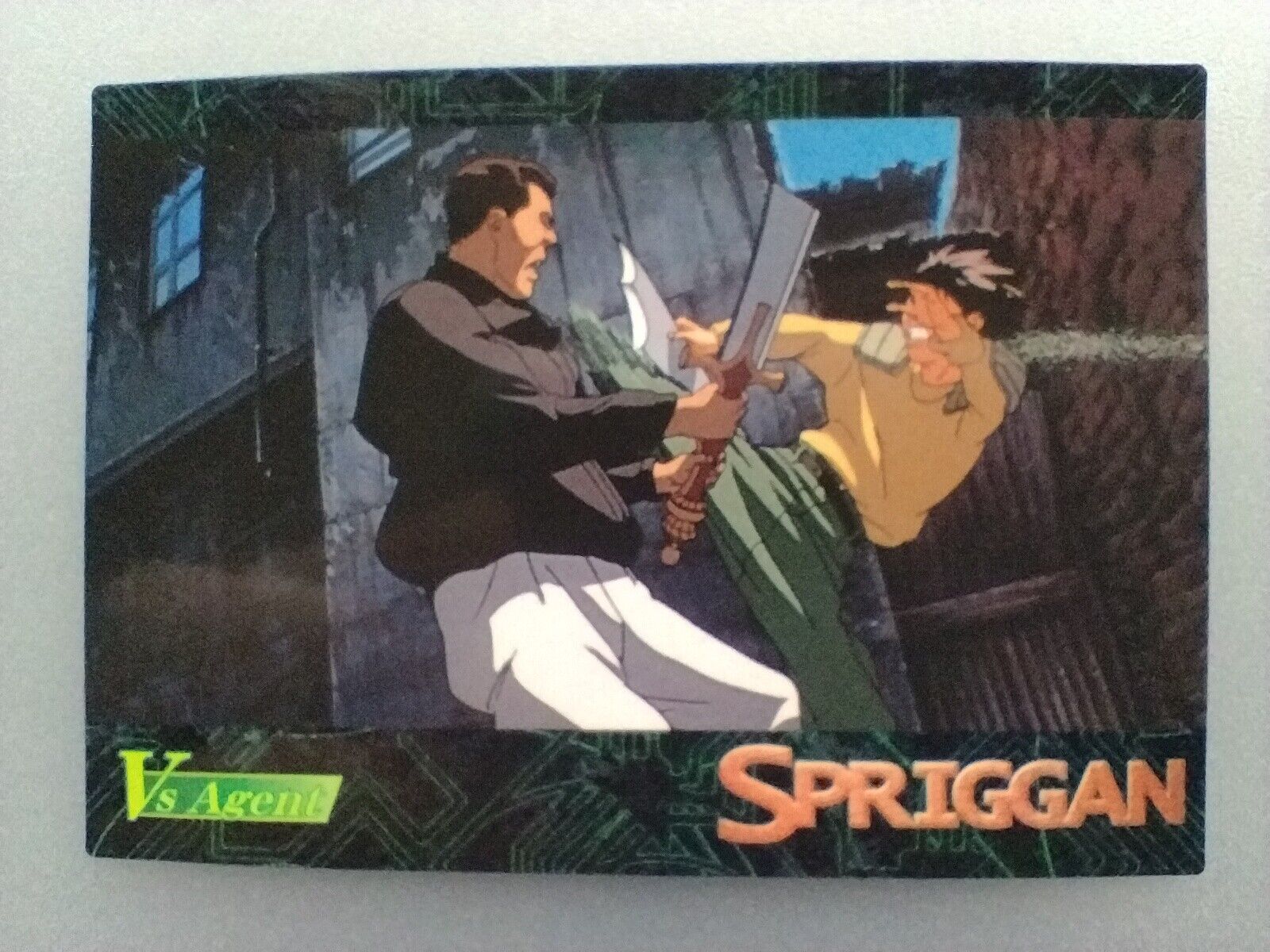 SPRIGGAN card SHINSEISHA Japanese Vintage Rare F/S