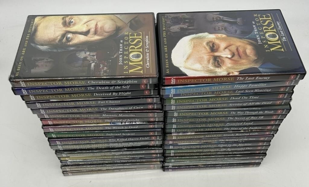 INSPECTOR MORSE DVDS Complete Collection (34 DVD Set) JOHN