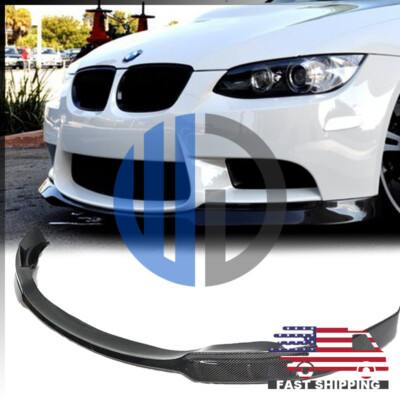 For 2008 2009 2010 2011 2012 2013 BMW E90 E92 E93 M3 A Style Carbon Front Lip