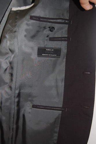 Country Road Mens Business Black Suit Merino Wool, RRP $750 - 第 5/13 張圖片