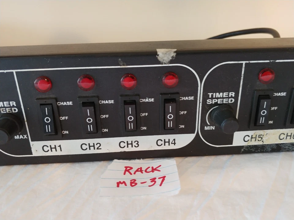 VEI PC-9400 8 Channel Remote Lighting Control Switch Timer DMX PC-9400 - Image 3 of 4