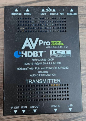 AVPro Edge AC-EX40-444-T-2 (NO POWER ADAPTER) A1