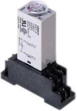 Time Delay Relay Timer switch H3Y-2 DPDT with Socket Base