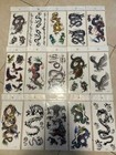 15 Sheers Men Dragon Waterproof Body Temporary Tattoos Stickers US Seller  — photo 2