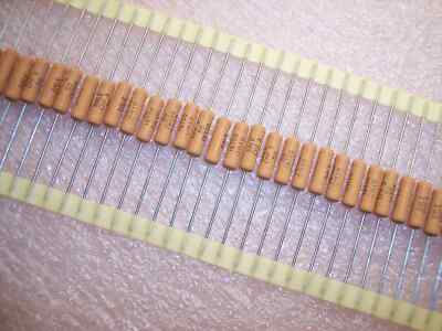 QTY (50)  .5 Ohm 3W 1% PRECISION METAL FILM RESISTORS CPF3-0R5-1% VISHAY