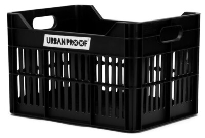 Recycelte Fahrradkiste Urban Proof Junior 15 Liter - Schwarz