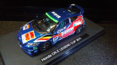ミニカー EBBRO Honda CR-Z LEGEND CUP 2011 44694 1/43 Honda CR-Z #55 Legend Cup 2011 Blue Ebbro 44694 | eBay