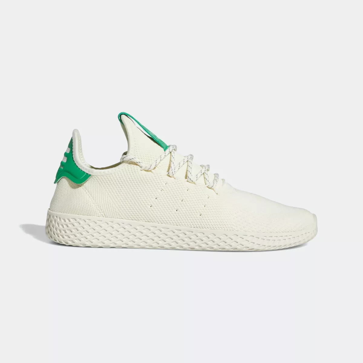 adidas Mens Pharrell Williams Tennis Hu Shoes in Black and White