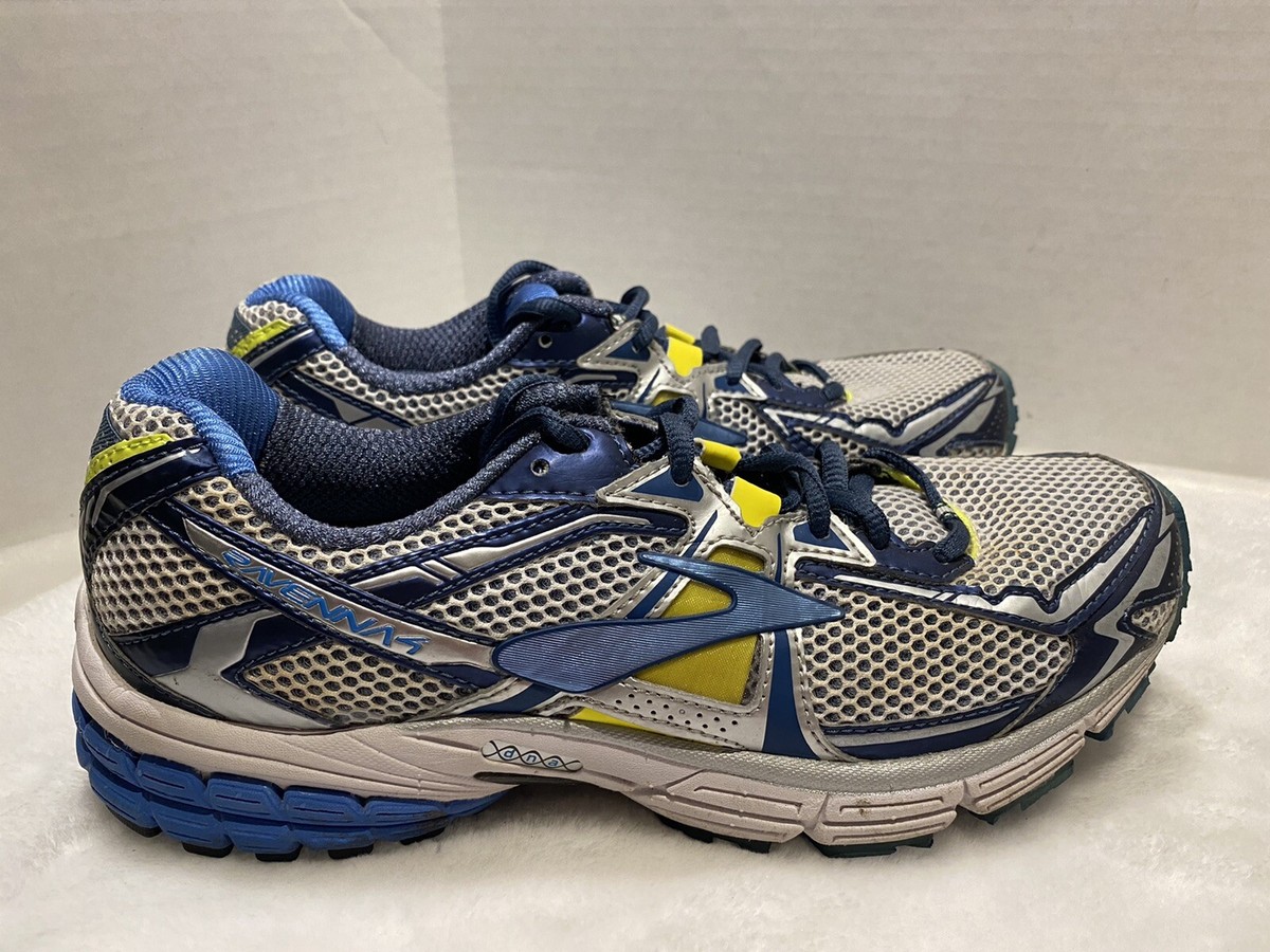 Brooks Ravenna 1201251B343 Silver Blue Running Shoes Women's
