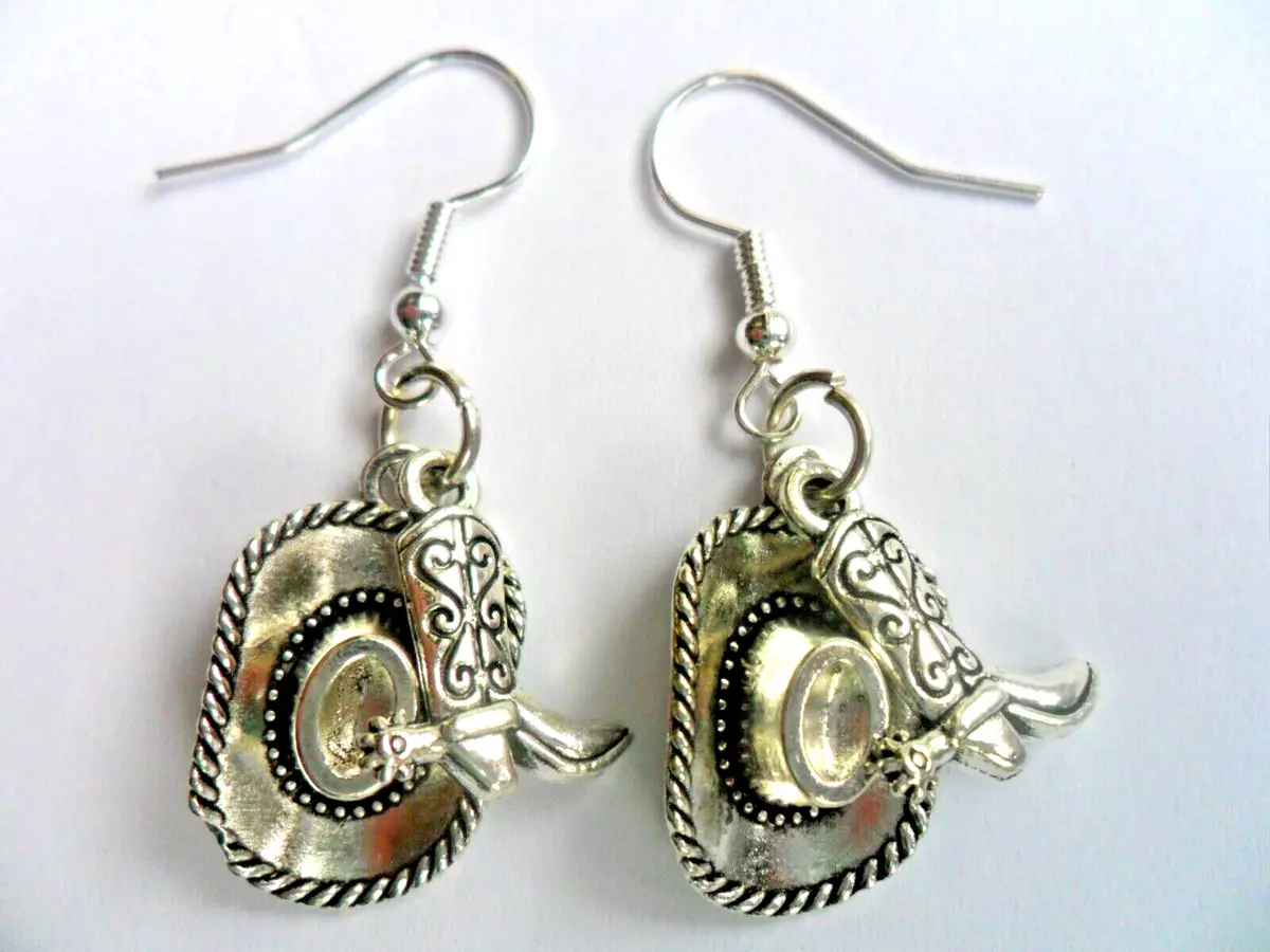 Ebay unusual silver on sale earrings