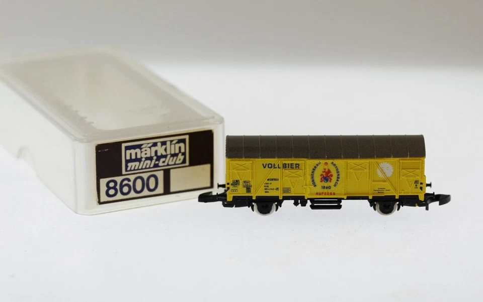 Märklín Mini-Club 8600 Vollbier Car Freight Car Z Marklin - Image 3 of 4