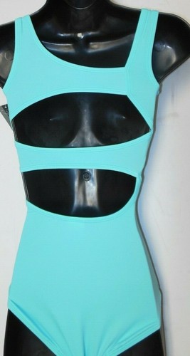 Asymmetrical tank leotard TilerPeck line P1070  Ladies szs Marine Ladderback - Picture 2 of 7