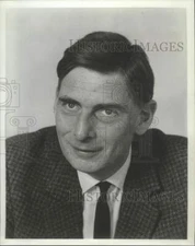 Press Photo Peter Garvie, WQED FM Station Manager, Pittsburgh, Pennsylvania