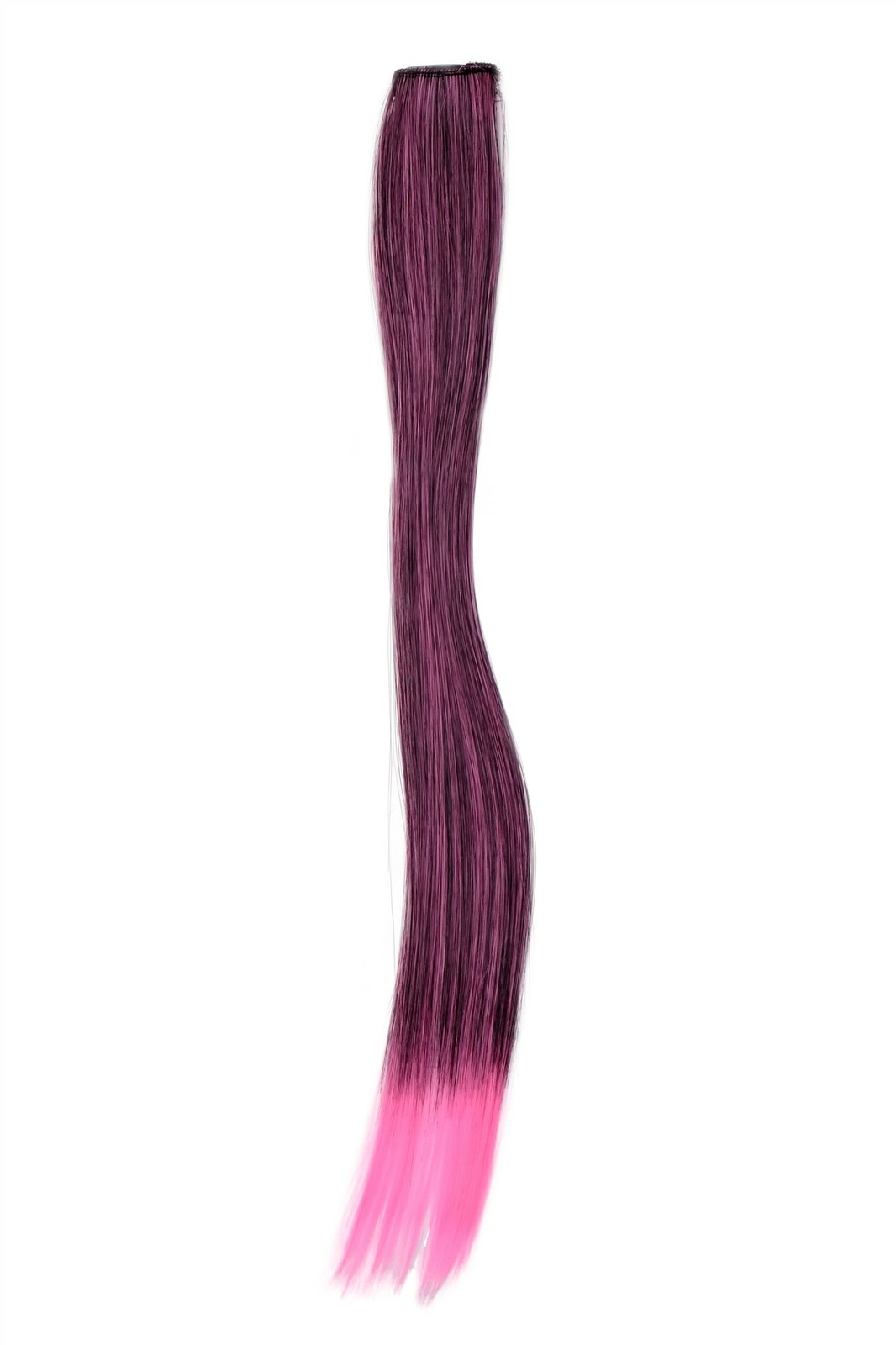 1 Clip-In Extension Strand Hair Extension Smooth Pink 45Cm YZF-P1S18-1BTT2124
