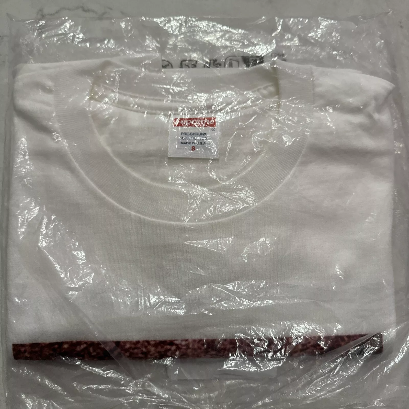 T shirt blanc Supreme X Mf Doom FW23 taille S neuf scellé S